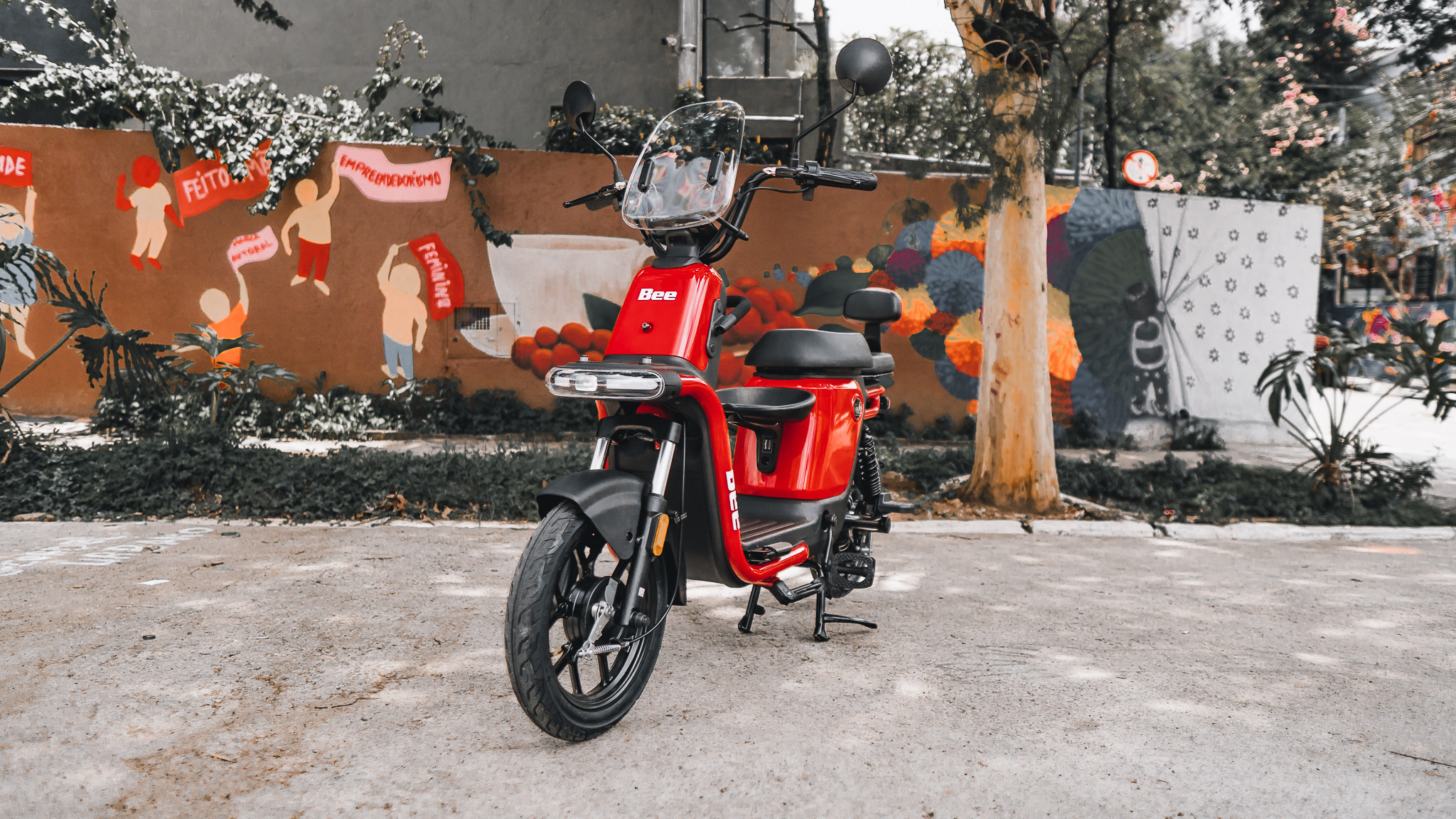 motos elétricas que não precisam de habilitação Moto elétrica Bee S1