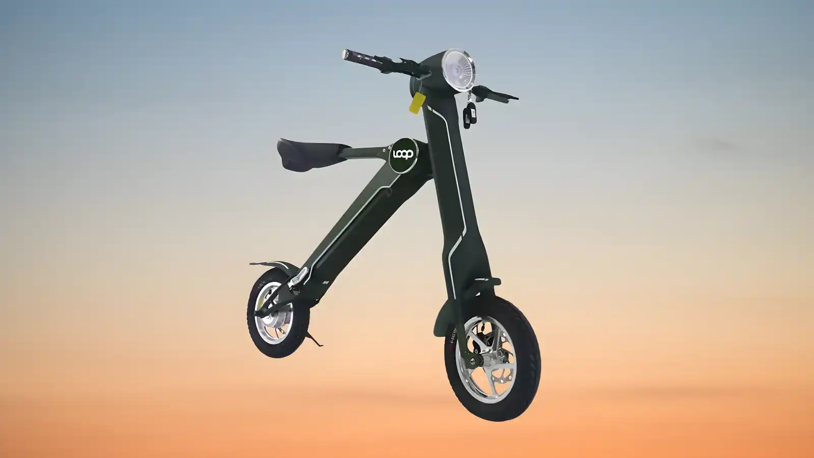 motos elétricas que não precisam de habilitação Bicicleta elétrica Loop K1